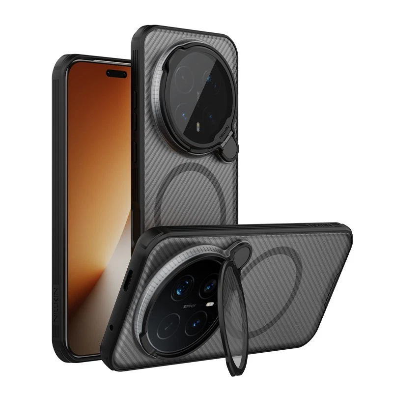 Nillkin Magnetic Flip Cover Clear Lens Stand Case For Huawei Honor Magic 8 Pro - Image 2 of 4