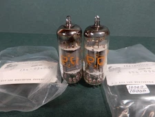 Amperex 7119 PQ Vacuum Tubes (2) Hickok 800A Tested Good Results Shown