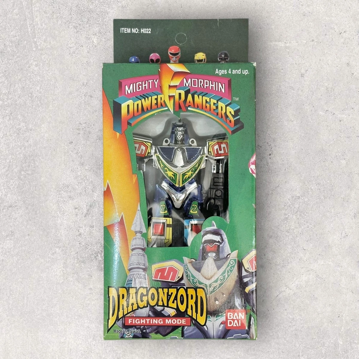 Plastron Dragonzord – Power Rangers Mighty Morphin, Vintage Bandai (A-43)