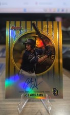 2019 Bowman's Best - 1999 Franchise Favorites C.J. Abrams #99FFA-CJA Gold...
