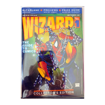 Wizard #1   Collector s Edition (1991)   Todd McFarlane Cover