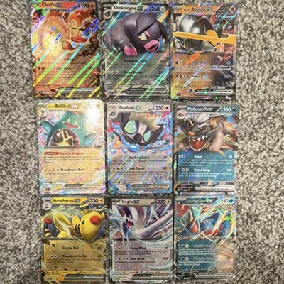 Pokémon TCG ex Holo 10-Card Lot Chi-Yu Oinkologne Iron Boulder Bellibolt