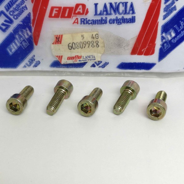 Set 5 Pz Schraube Verschiedene Anwendungen Alfa Romeo - Fiat - Lancia Ovp-image