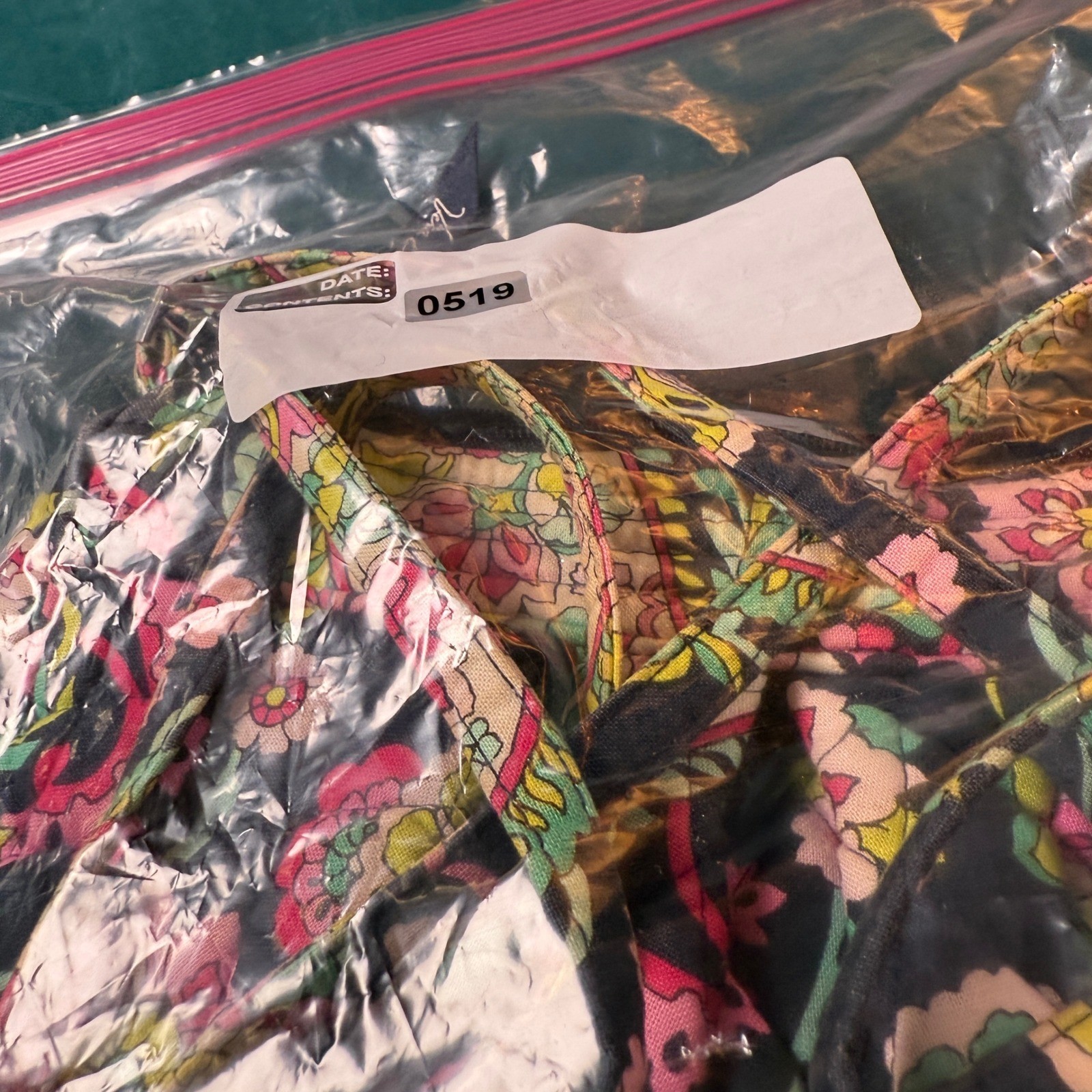 Vera Bradley Java Blue Quilted Mini Shoulder Bag … - image 10