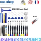 Phone repair kit tablet adhesive glue and precision screwdriver
