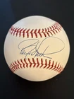 Barry Larkin Signed Autographed Cincinnati Reds OML Baseball HOF TriStar