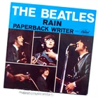 ORIGINAL 1966 THE BEATLES PAPERBACK WRITER 7" VINYL RAIN 45 CAPITOL RECORDS