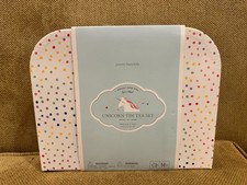 Pottery Barn Kids RAINBOW UNICORN TEA SET New in box
