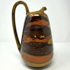 Vintage Royal Haeger Lava Glaze Pitcher Earth Wrap USA Mid Century Modern 8.75”