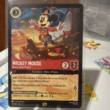 Mickey Mouse - Brave Little Prince #242 Prices | Lorcana Fabled | Lorcana  Cards