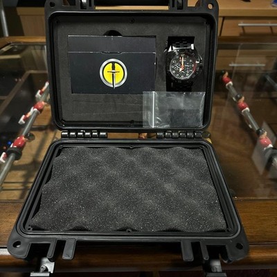 MTM Patriot Black Tit Black Dial 0S20 Chronograph Quartz With Dedicated Box