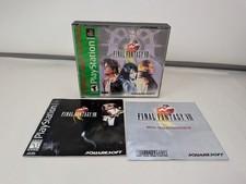 Final Fantasy VIII 8 (PS1  PlayStation 1) CIB Complete w/Manual 4 Discs