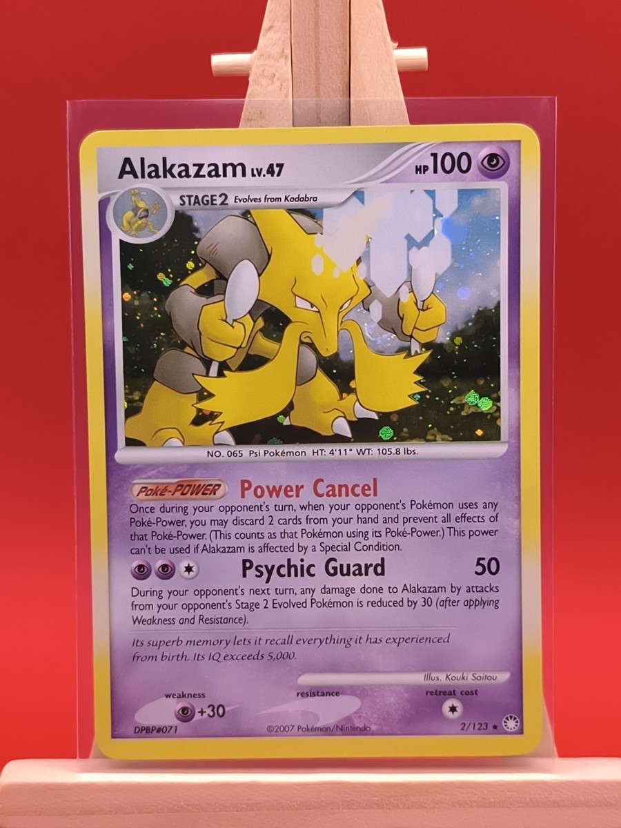 Alakazam lv.47 2/123 ポケモンカード PSA品質 Alakazam Lv.47 2/123 Mysterious Treasures Ultra Holo Rare