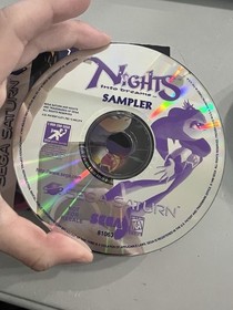 Nights Into Dreams Sampler Sega Saturn CD - Tested - Authentic