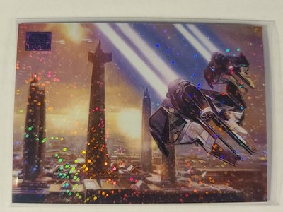 2025 Chrome Star Wars Galaxy ETA-2 Actis Class Interceptor #46 Purple 15/125