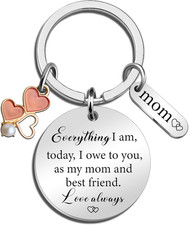 Stocking Stuffer for Mom Mama Keychain Christmas Gifts for Mom from Daughter Son