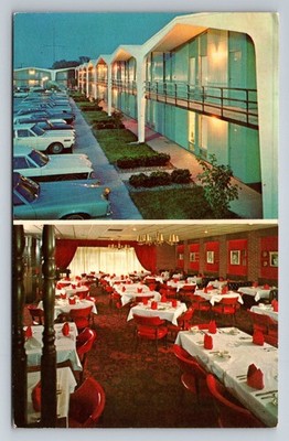 Vintage Quality Inn Northwest Lexington KY Photochrome Postcard