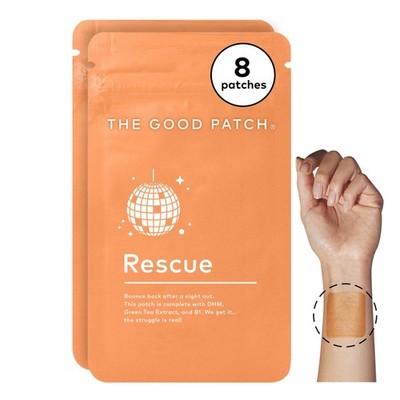 The Good Patch Rescue Recovery Patch, Natural Patch with DHM, Vitamin B1, and...