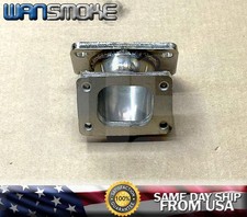 Stainless T2 To T3 Turbo Manifold 45 Degree Elbow Flange Adapter Conversion Pipe