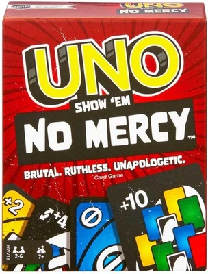 Mattel Games UNO Show ?em No Mercy Kartenspiel für Kinder, Erwachsene & Familienfeiern