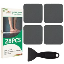 Non Slip Bathtub Stickers 28 PCS Adhesive Anti Slip Shower Stickers for Bath