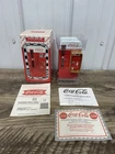Vintage 1994 DIE-CAST VENDO COCA COLA VENDING MACHINE Coin Bank Musical NIB