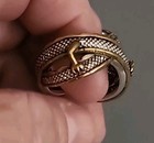 Dream Echo Of Dreamer Dragon Sterling Silver / Bronze Peridot Ring — photo 7