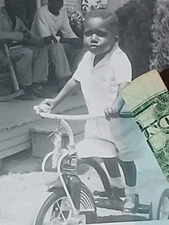 African American School Photos* Colored Boy* READY TO GO FOR A RIDE