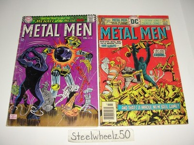 Metal Men #26 & 46 Comic Lot DC 1967 1st Series Will Magnus Andru Walt Simonson