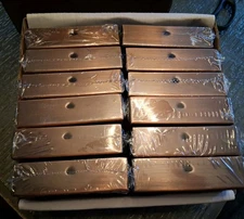 Nuvo Iron PCP24COPIP12 Modern Low-Profile Eazy-Cap Post Cap-Copper, 3.6" x 3.6"