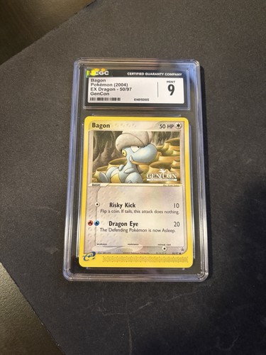 Bagon graded CGC 9 for sale on eBay