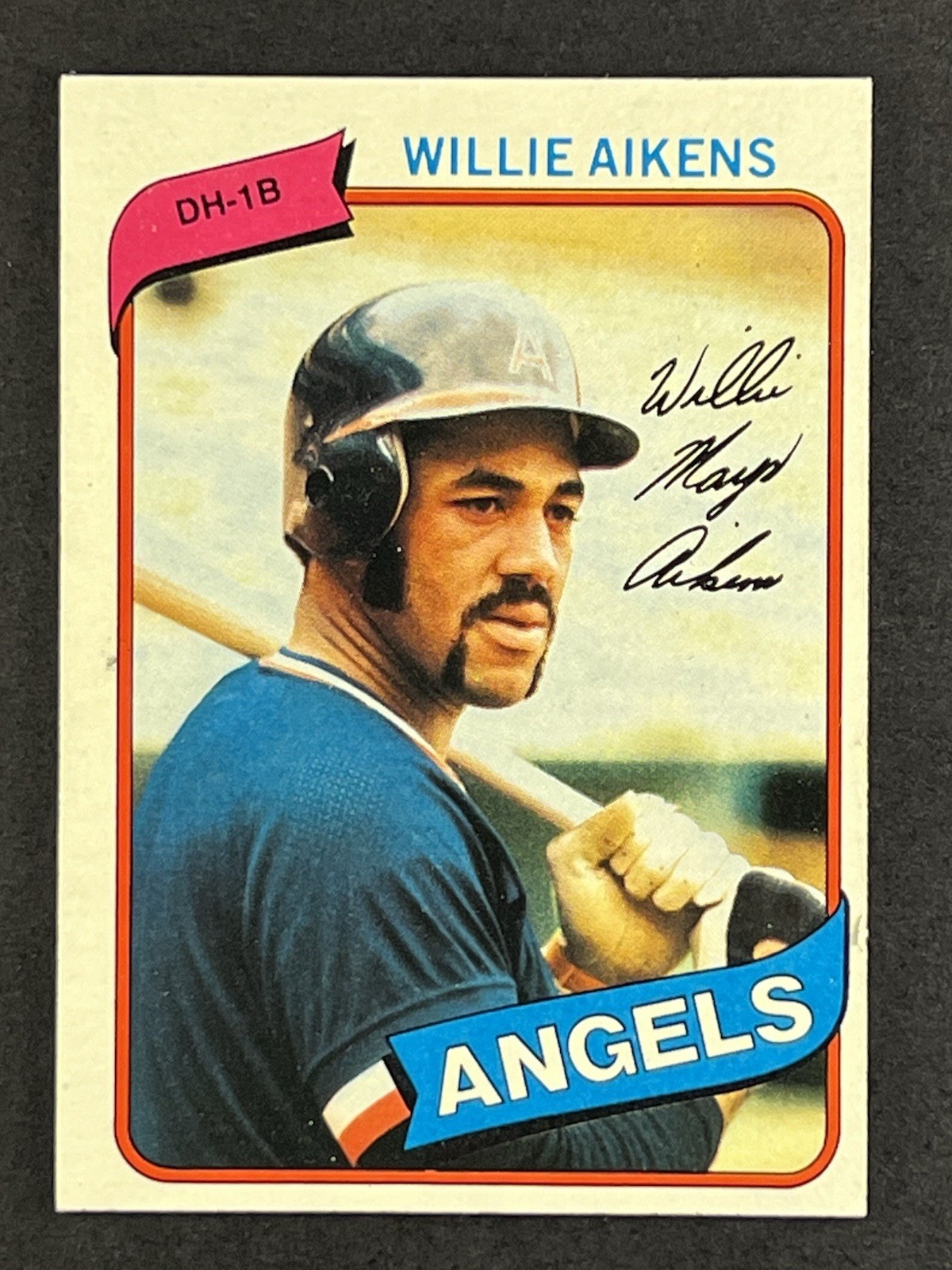 1980 Topps #368 Willie Aikens Rookie California Angels
