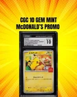 2025 Pokemon Japanese McDonald’s Promo Pikachu #20 CGC 10 GEM MINT 🔥