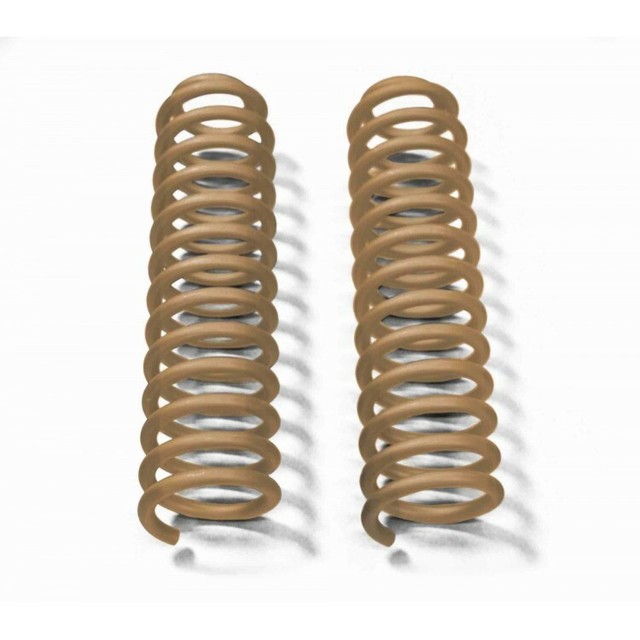 Jeep JK 20072018, 2.5 Inch Front Lift Springs. Military Beige. Kit