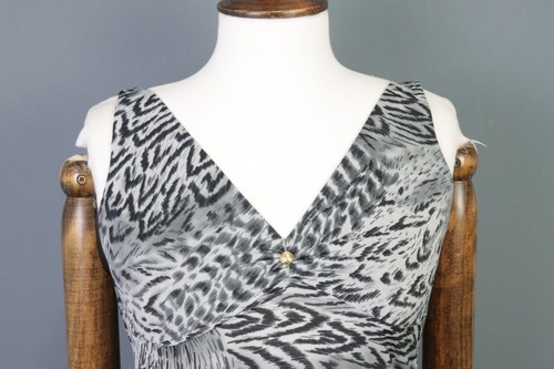 Roberto Cavalli Multicolor Animals Printed Sleeveless Bodycon Short Dress Sz L - Picture 2 of 13