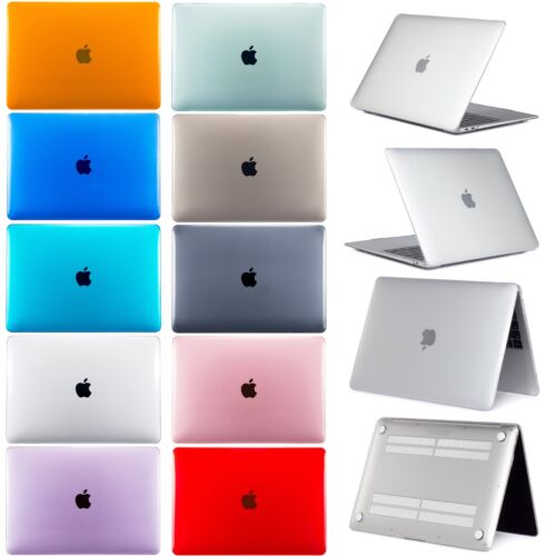 For MacBook Air M3 M2 M1 Pro 13/14/15/16 inch Laptop Clear Hard Shell Case Cover - Afbeelding 1 van 57
