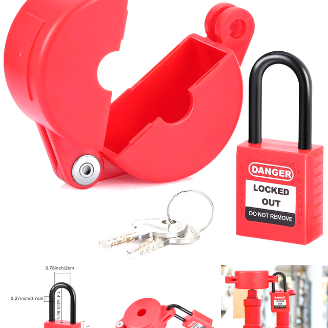 Valve Lockout Safety Padlock Combination Oil Gas Lock Natural For Chemical Ind For Sale Online Ebay