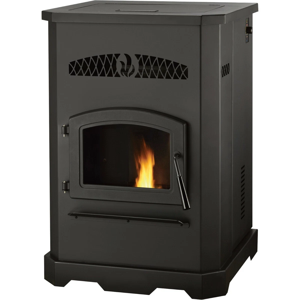 Pellet Stove - 50,000 BTU - 2,200 Sqft - 130 lbs Hopper - 80 hrs Full - 265  CFM | eBay