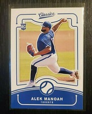 2021 PANINI CLASSICS ALEK MANOAH ROOKIE RC #18 BLUE JAYS