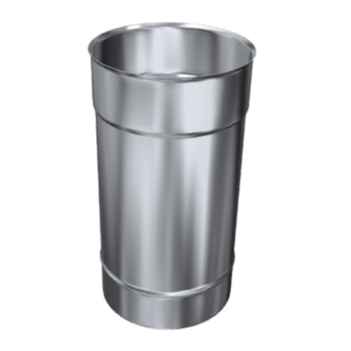 Edelstahl Schornstein Kaminsanierung Bausatz einwandig DN 80 - 200 mm V2A 0,5 mm - Bild 9 von 13