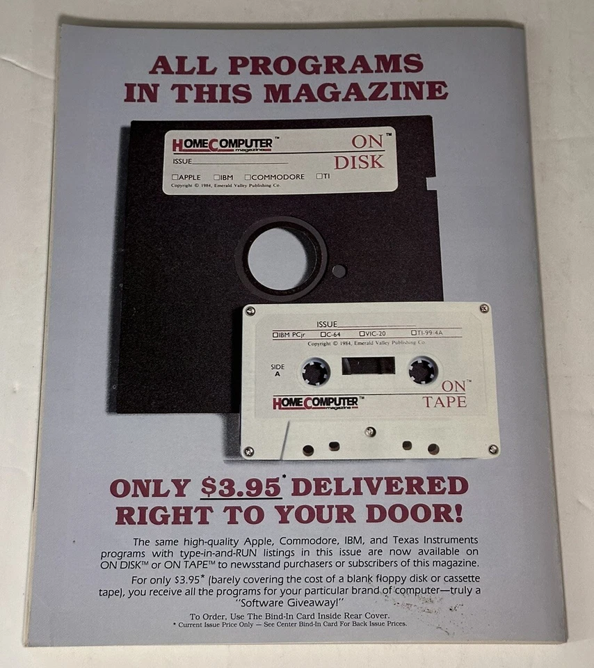 Vintage Home Computer Magazine Vol. 4 No. 5 Apple Commodore IBM TI PCjr - Image 2 of 4