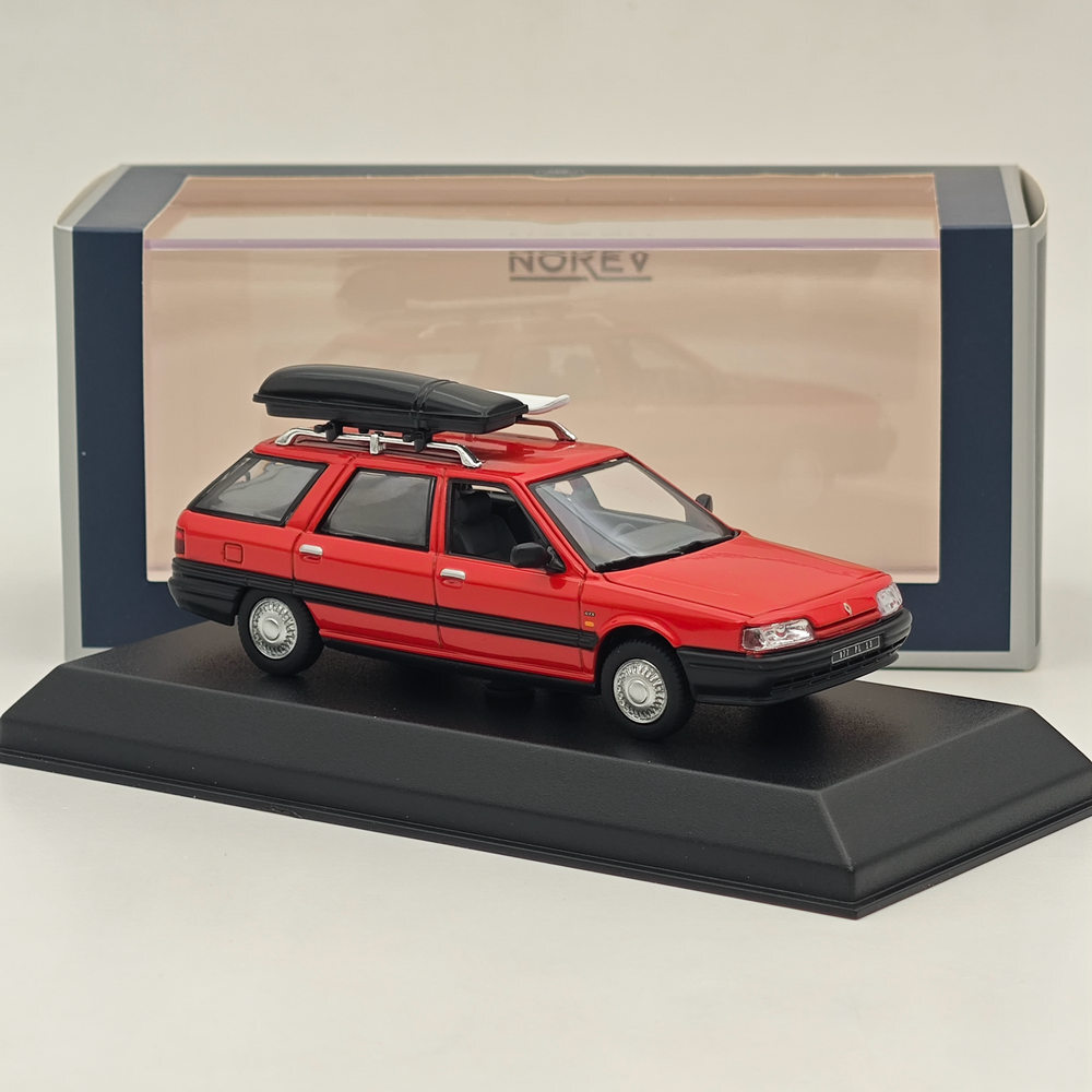 1/43 Norev Renault 21 Nevada 1989 Red with Accessories Diecast