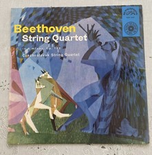 BEETHOVEN STRING QUARTET ~ CZECH STRINGS ~ SUPRAPHON SUC 10247 ~ LP VINYL RECORD