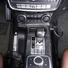 Echte Carbon Fiber Mittelkonsole Abdeckung f&uuml;r Mercedes G-Klasse W463 2012-2018