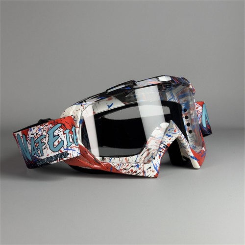 Motorcycle Racing Goggles Motocross Dirt Bike Off-road Eyewear MX MTB ATV UTV UK - Picture 24 of 36