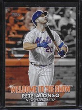 PETE ALONSO - 2022 Topps Series 1 - Welcome to the Show - Card #WTTS-36  NY METS