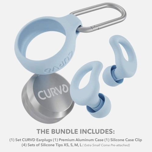 Tapones para los oídos CURVD Everyday™ + clip para estuche - Imagen 6 de 21