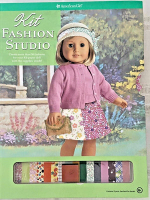 ViTG American Girl Kit Fashion Studio Paper Large 10in Doll Design unused  2008