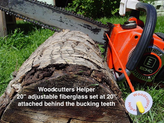 Woodcutters Helper Magnetic 18 Fiberglass Firewood Measuring Tool