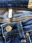 rag bone blue jeans womens skinny pencil size 25 color destroyed GUC — photo 3